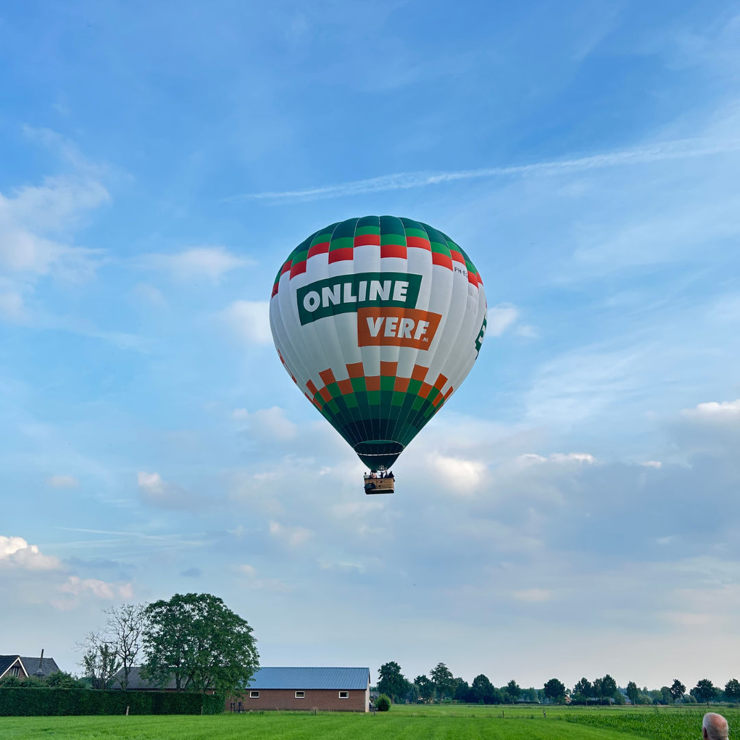 Win een Sikkens Luchtballonvaart
