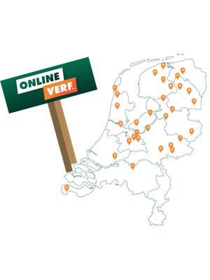 Onlineverf.nl vestigingen