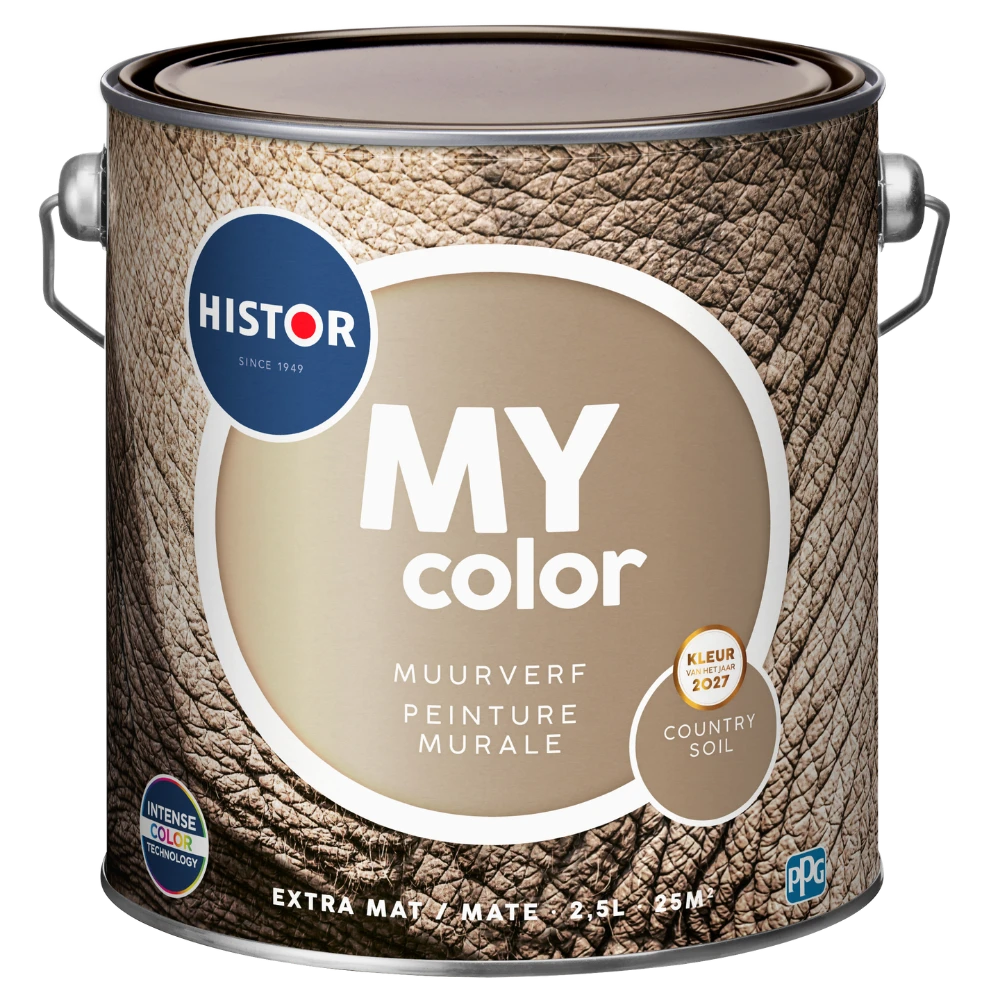 Histor MY color Muurverf Extra Mat - Country Soil