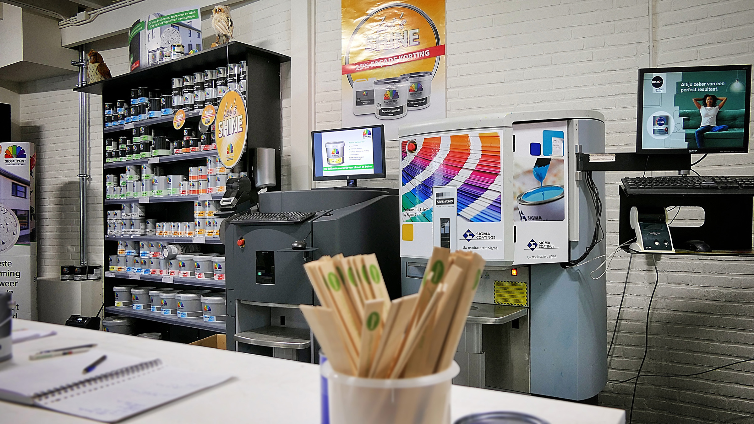 Onlineverf Vroomshoop Winkel - sfeerbeeld 2