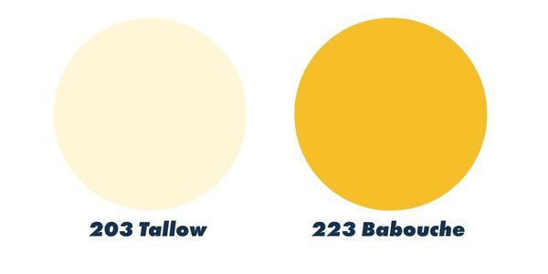 tallow en barbouche kleuren