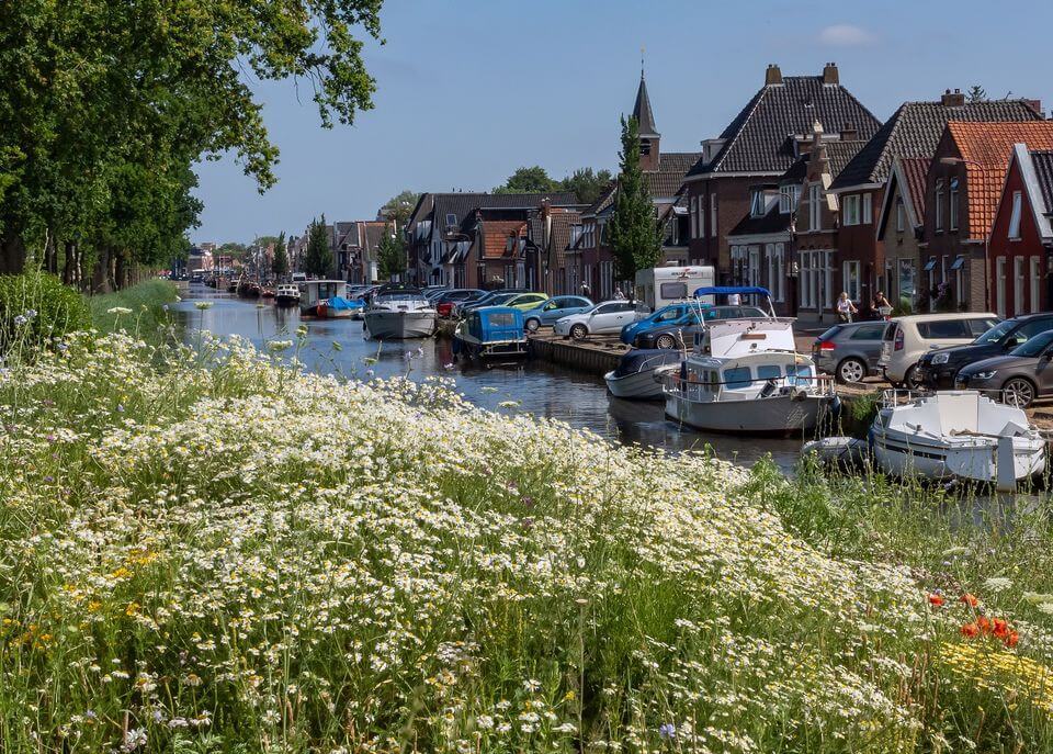 Sfeervol voorjaarsbeeld in Heerenveen