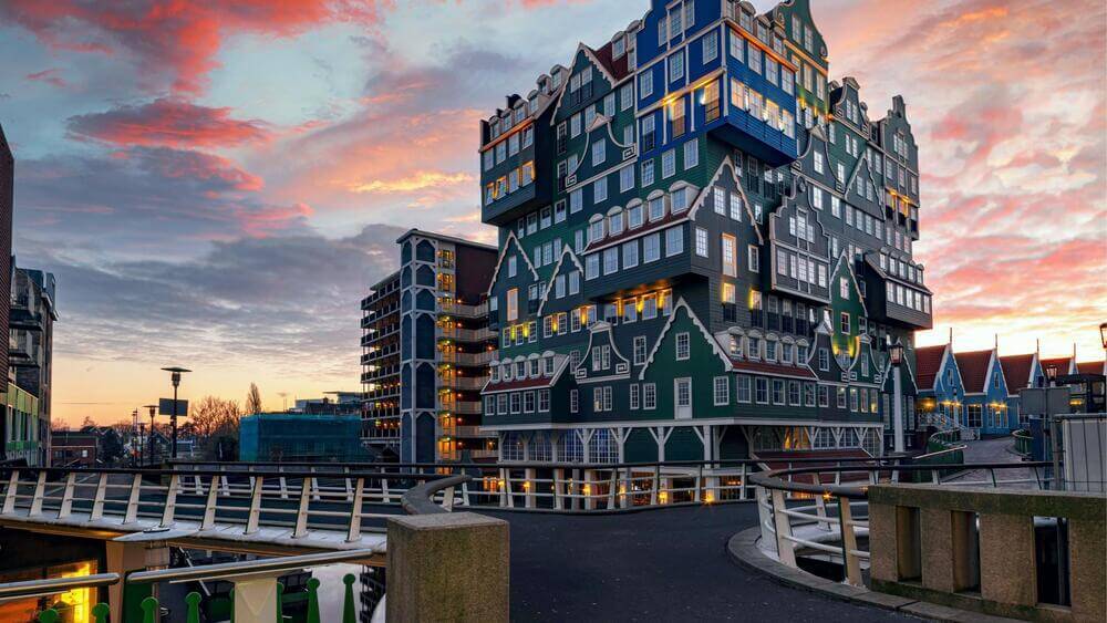 Kleurrijke architectuur en verf zaandam mogelijkheden