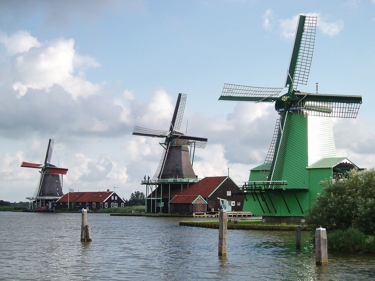 De Zaanse Schans bij Zaandam