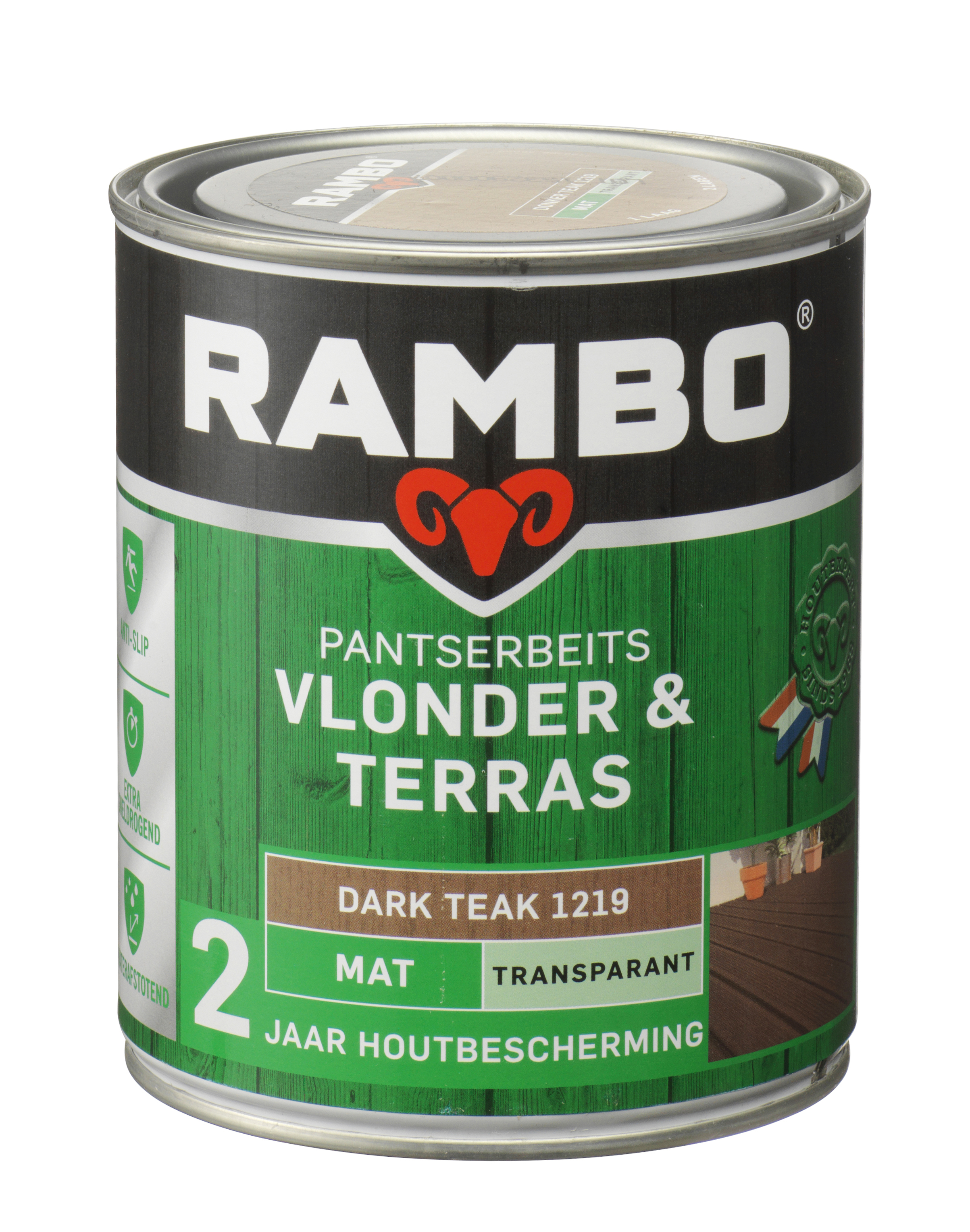 Gedeeltelijk Bezwaar Oppositie Rambo Pantserbeits Vlonder & Terras kopen | Mat Transparant