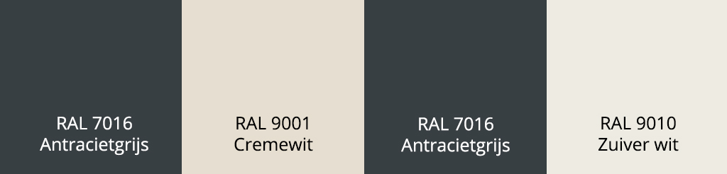 Vet Reserve Afgeschaft RAL 7016 - Antracietgrijs - Onlineverf.nl
