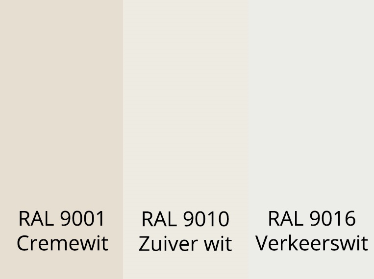 Is RAL 9010 echt 100% - Onlineverf.nl