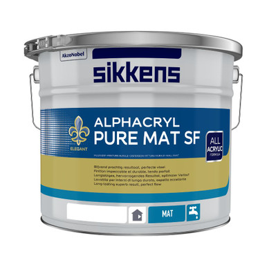 Blik Sikkens Alphacryl Pure Mat SF muurverf