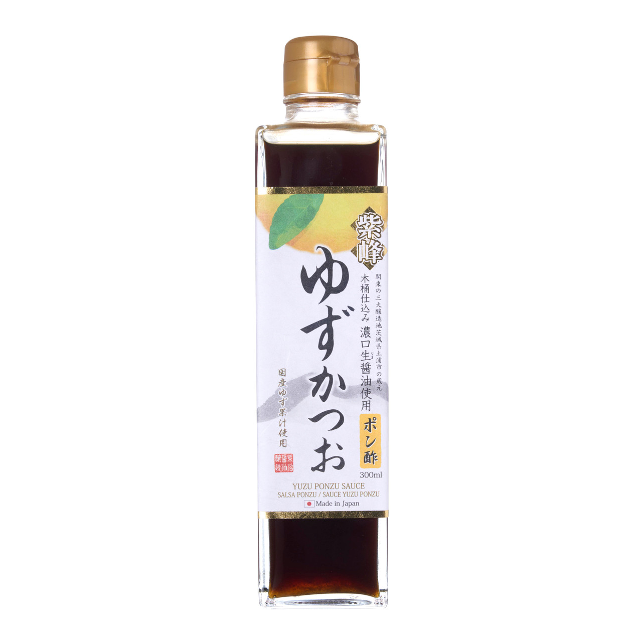 Shibanuma Yuzu Ponzu Citrus And Bonito Seasoned Soy Sauce - 300 ml
