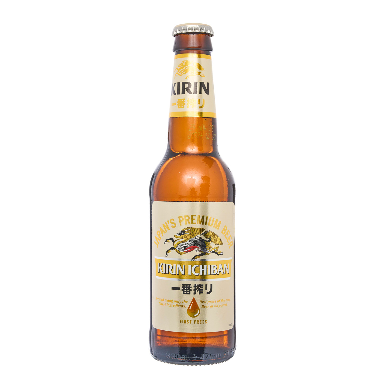 Kirin　Lager　Ichiban　Shibori　Beer　330　ml　ジャパンセンター