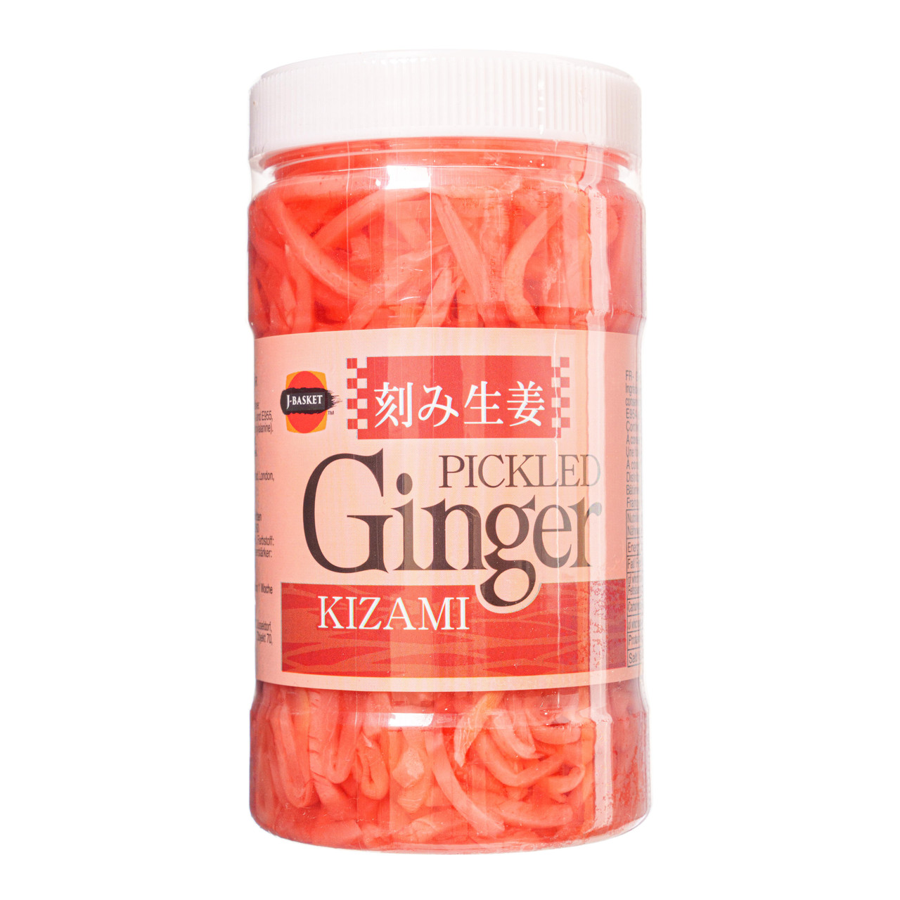 J-Basket Kizami Red Pickled Ginger - 340 g - ジャパンセンター