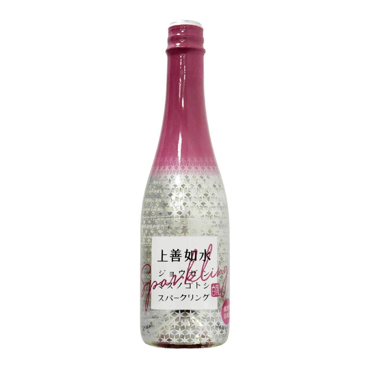 Shirataki Shuzo Jozen Mizuno Gotoshi Sparkling Sake - 360 ml