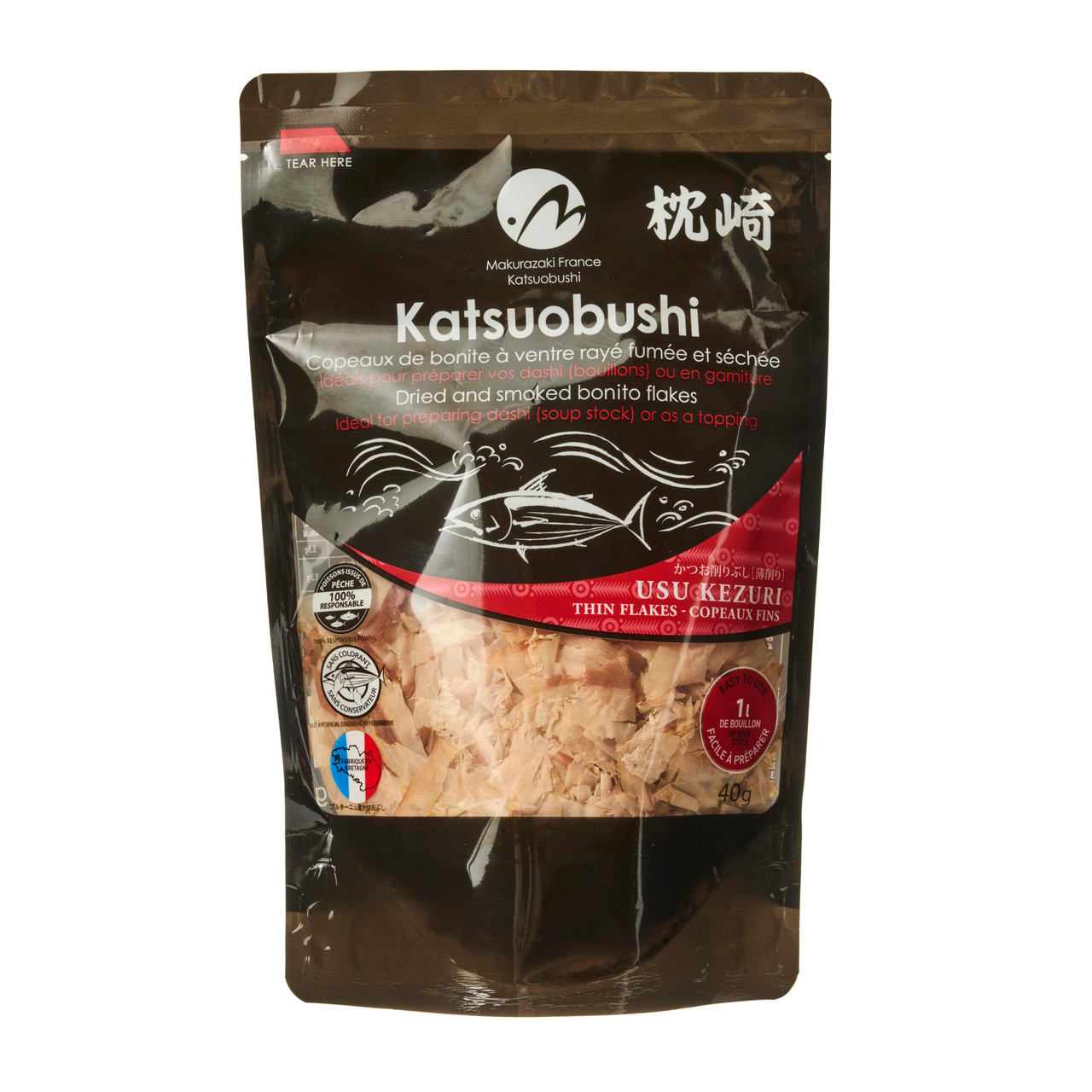 Katsuobushi, dried shaved bonito, .88 oz - ImportFood