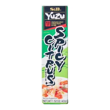 S&B Yuzu Spicy Citrus Paste - 43 g - ジャパンセンター