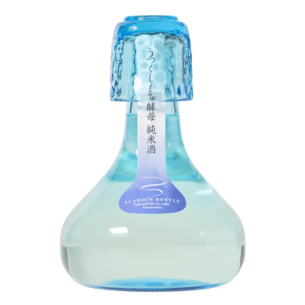 Homare Shuzo Junmai Sake Aladdin Bottle with Glass Sake Cup - 300