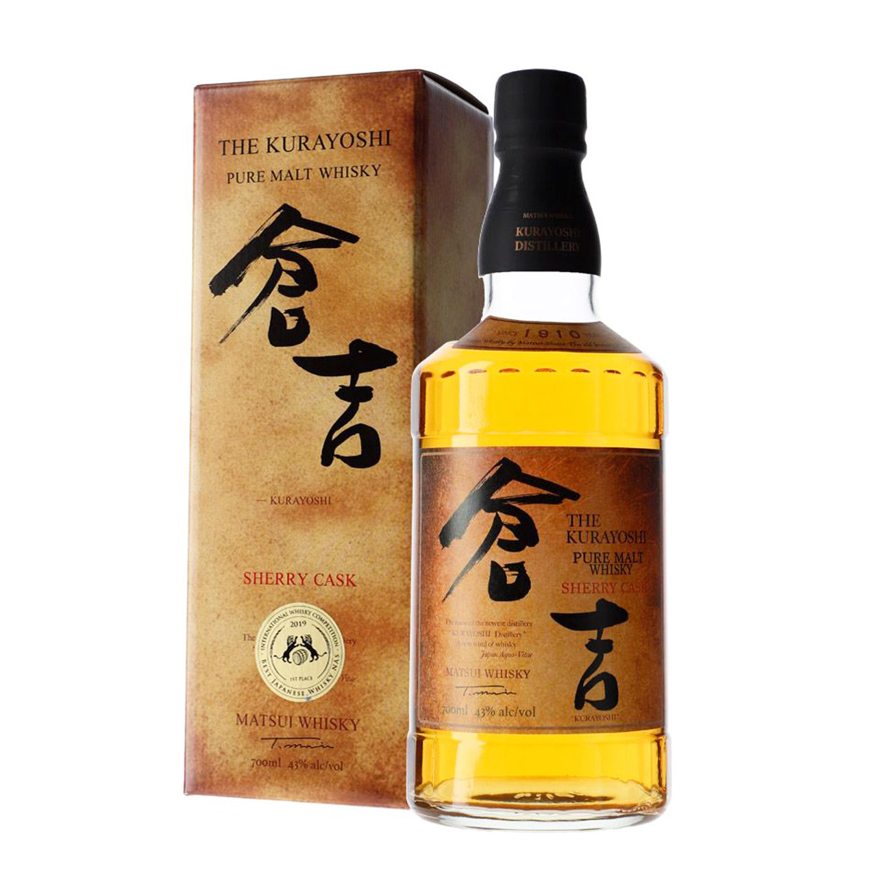 Matsui The Kurayoshi Pure Malt Whisky Sherry Cask - 700 ml - Japan