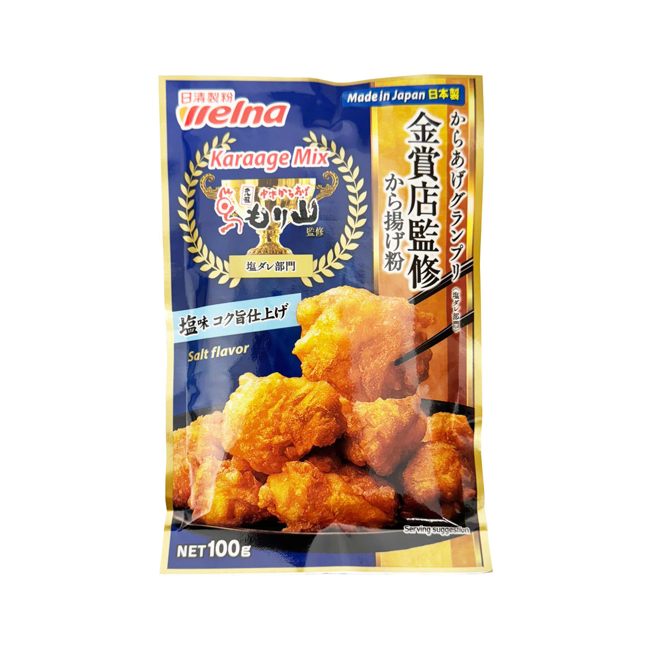 Nissin Seifun Welna Kara Age Salt Flavour Coating Mix - 100 g 