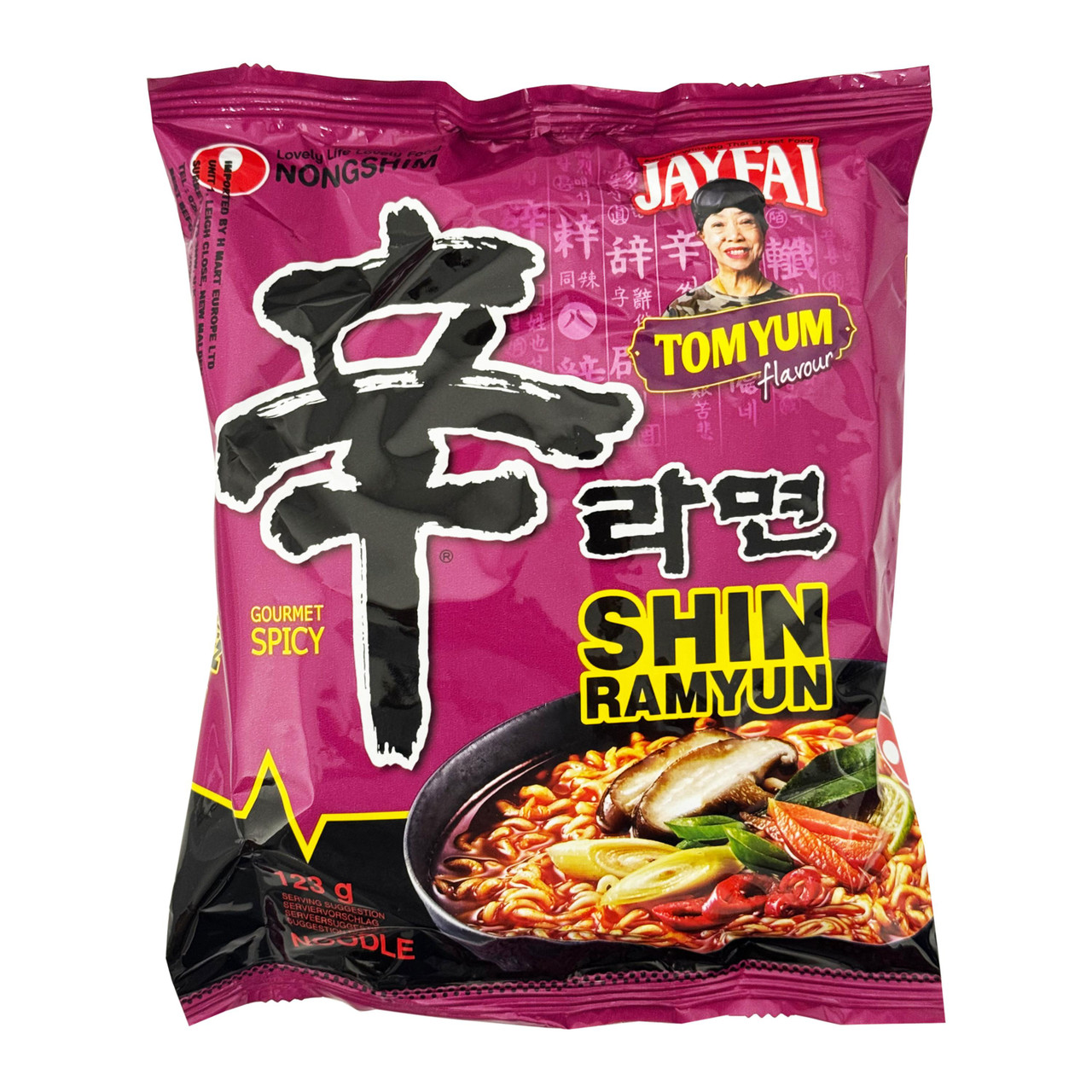 Nong Shim Shin Ramyun Tomyum Noodles - 123 g - ジャパンセンター