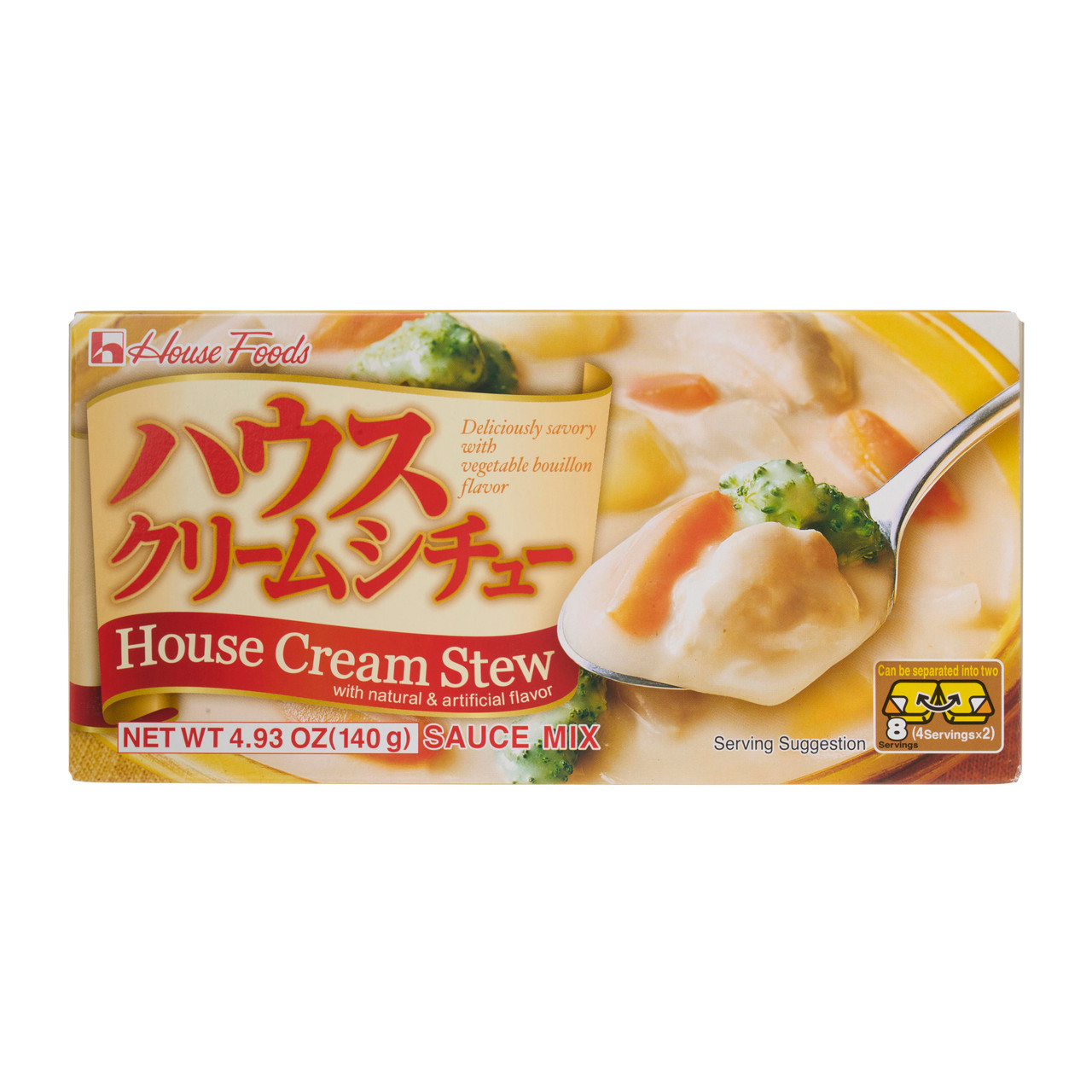 House　Roux　Stew　g,　Foods　Cream　Japan　140　servings　Centre