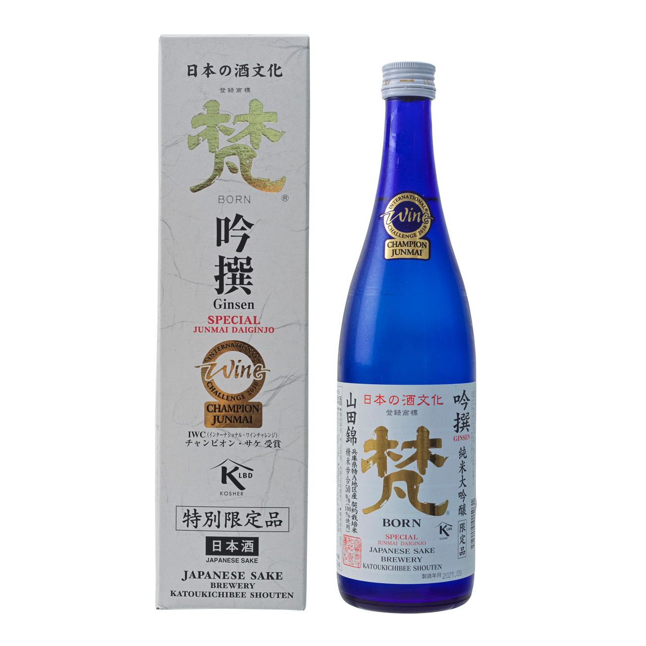 Chilled Katokichibee Shouten Born Ginsen Junmai Daiginjo