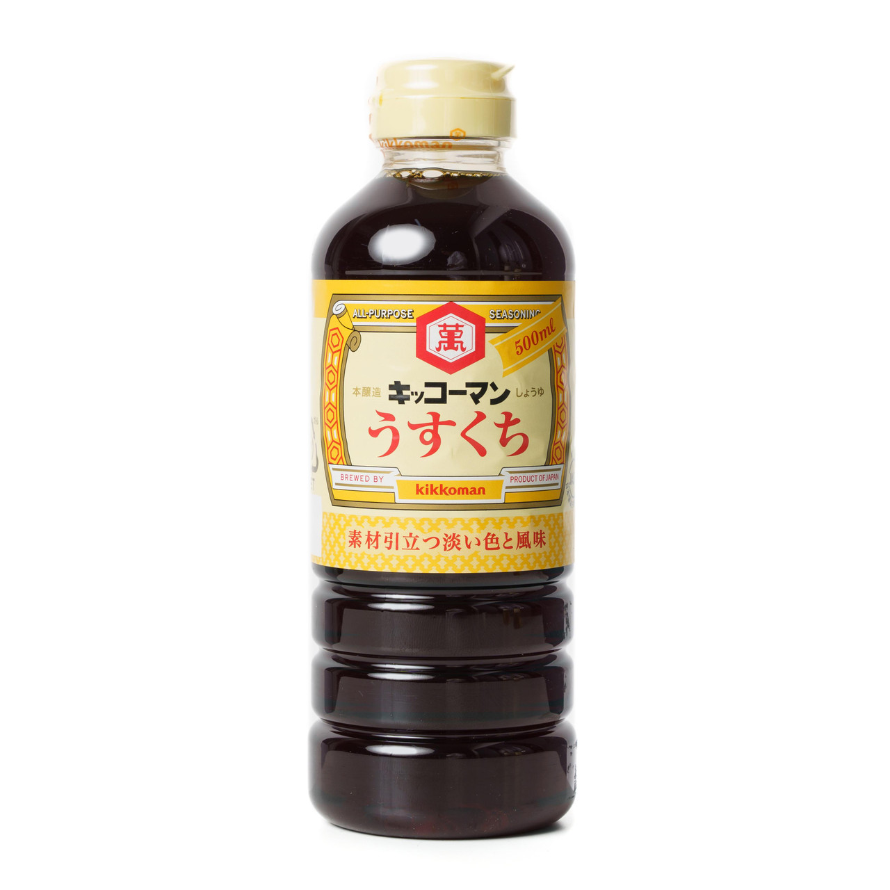 Kikkoman Light Soy Sauce - 500 ml - ジャパンセンター