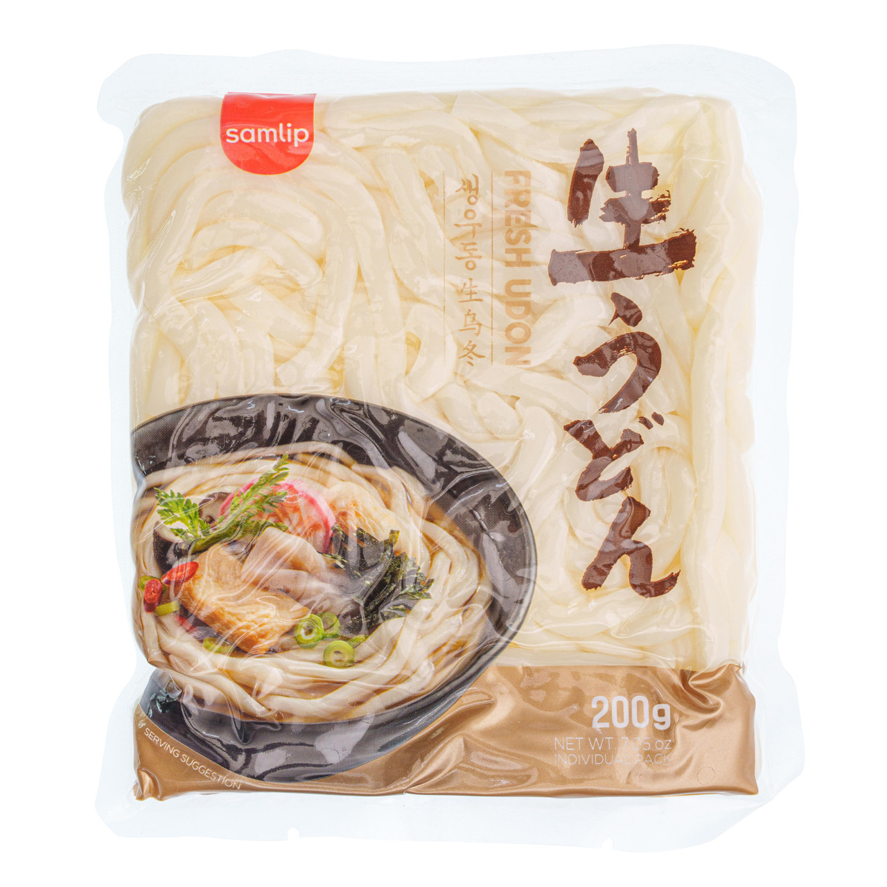 Samlip Fresh Udon Noodles - 200 g - ジャパンセンター