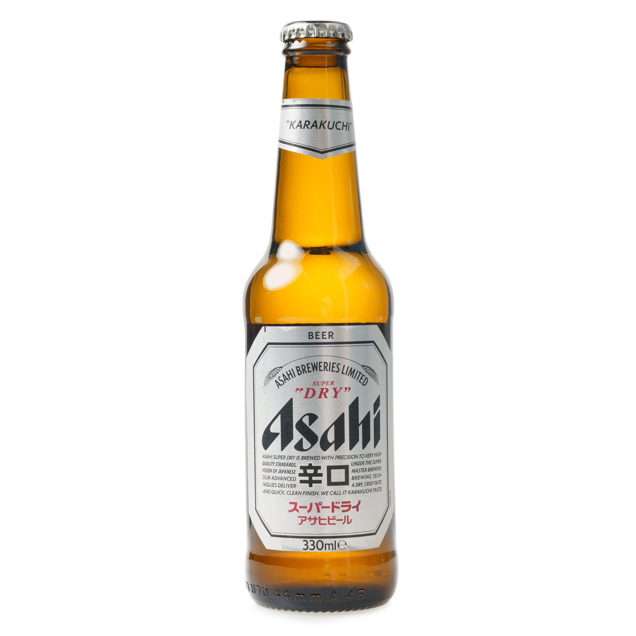 アサヒ 辛口 スーパードライビール ボトル 330ml