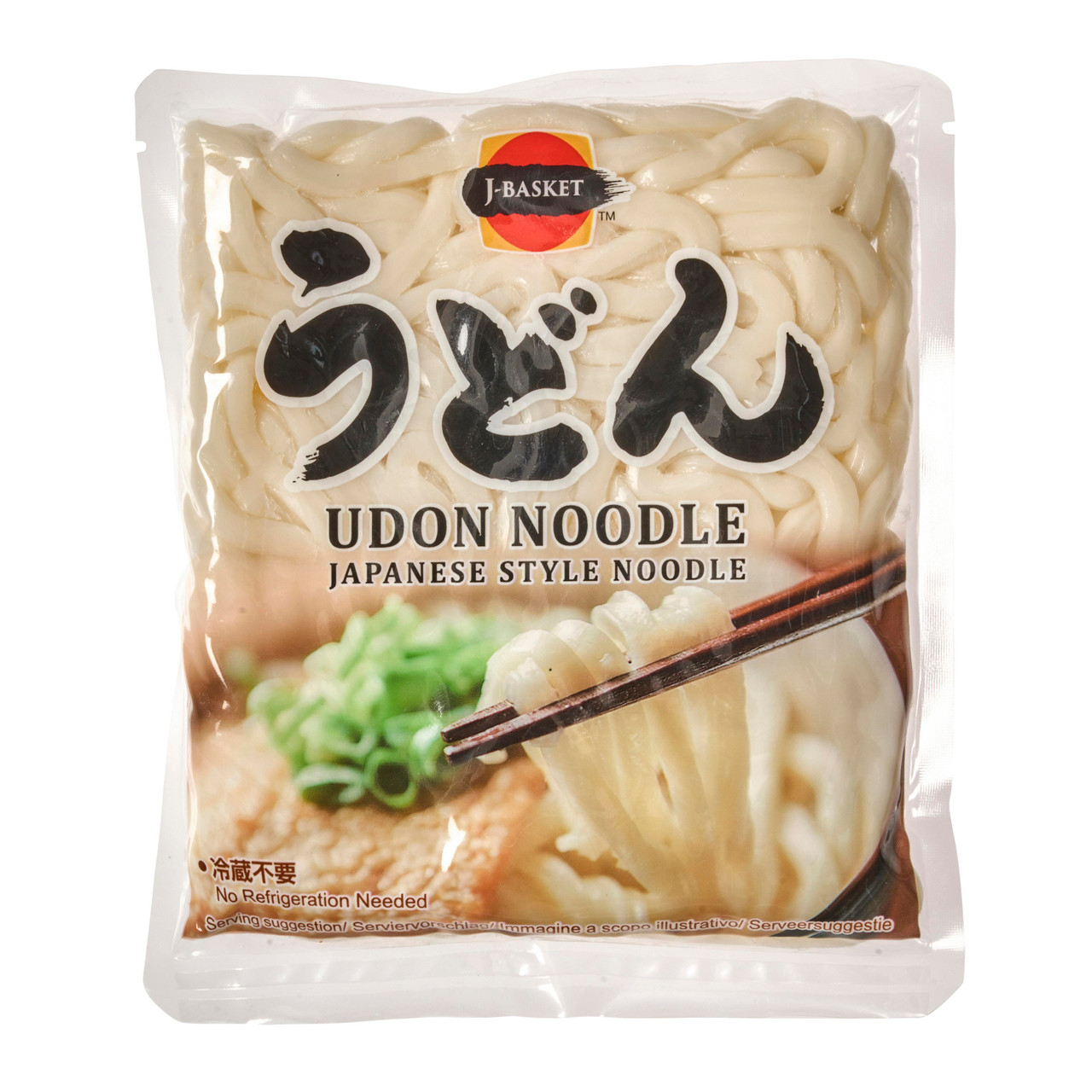 J-Basket Fresh Japanese Style Udon Noodles - 200 g - ジャパンセンター