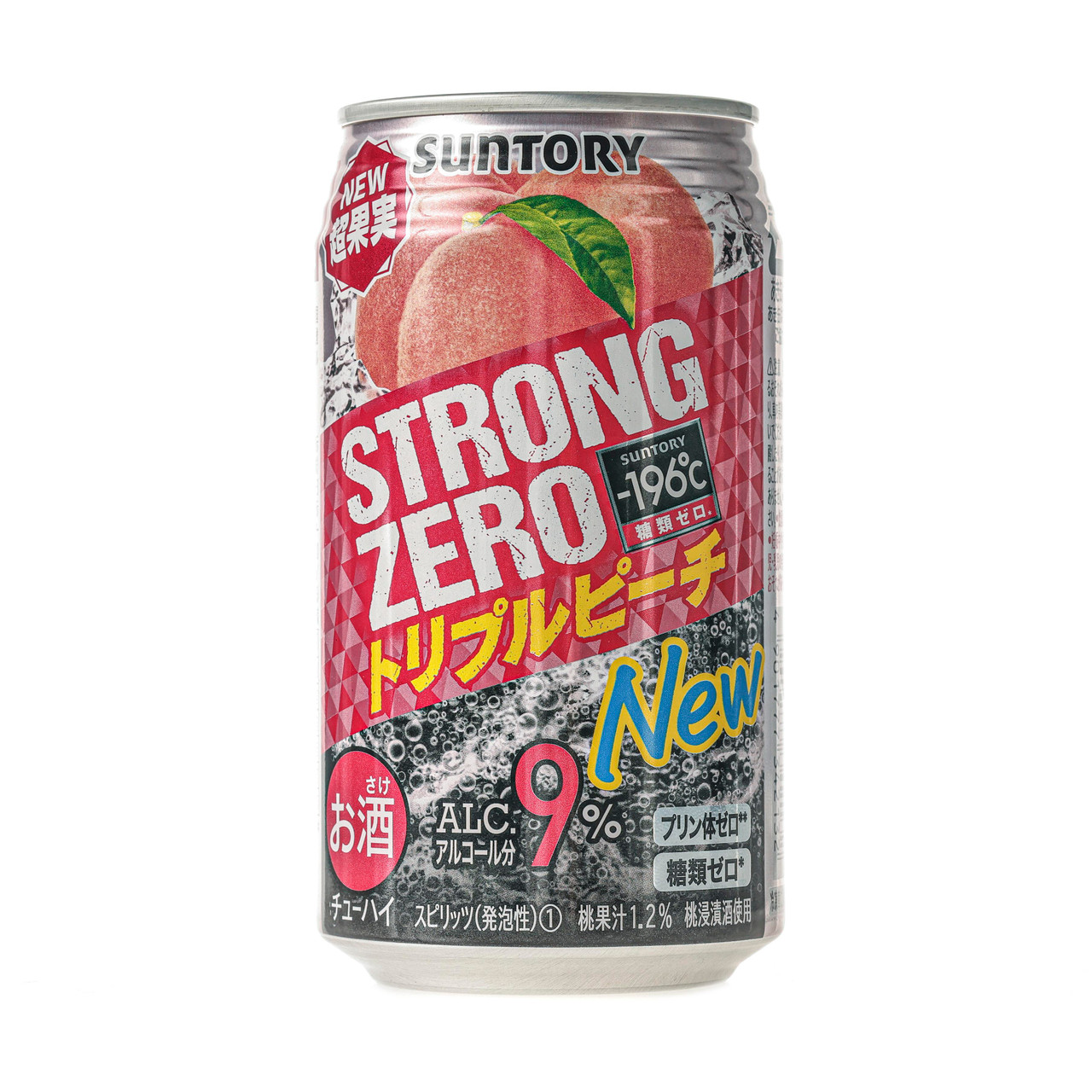 サントリー －196℃ ストロングゼロ トリプルピーチ 350ml