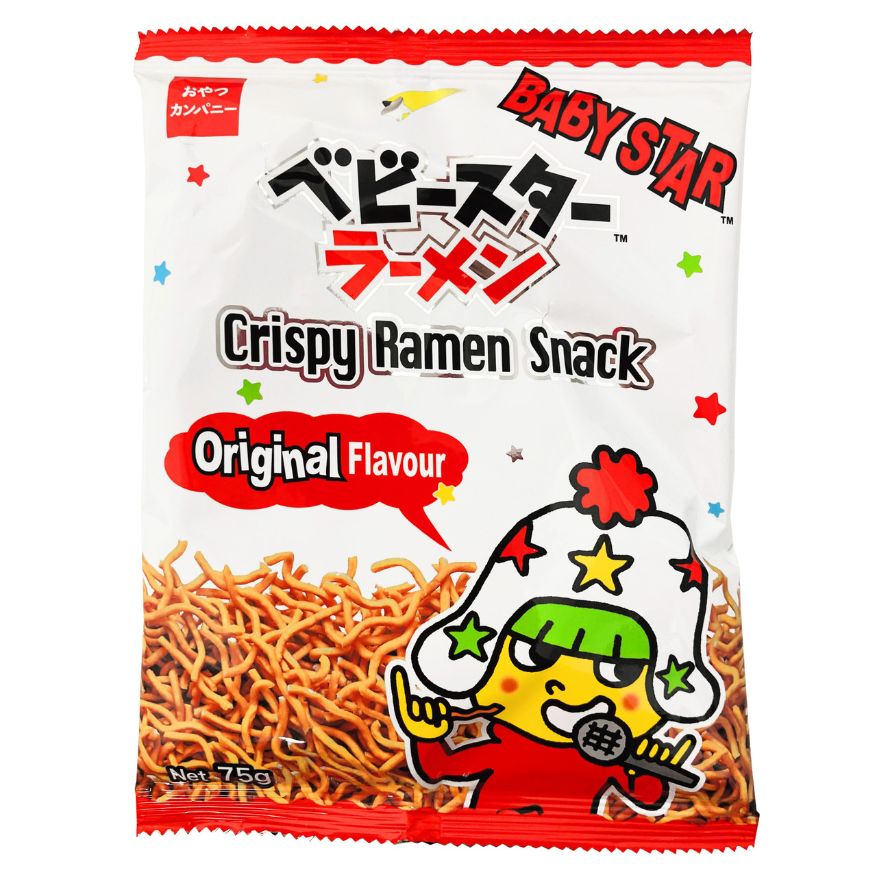 Oyatsu Baby Star Original Crispy Ramen Noodle Snacks (Taiwan) - 75