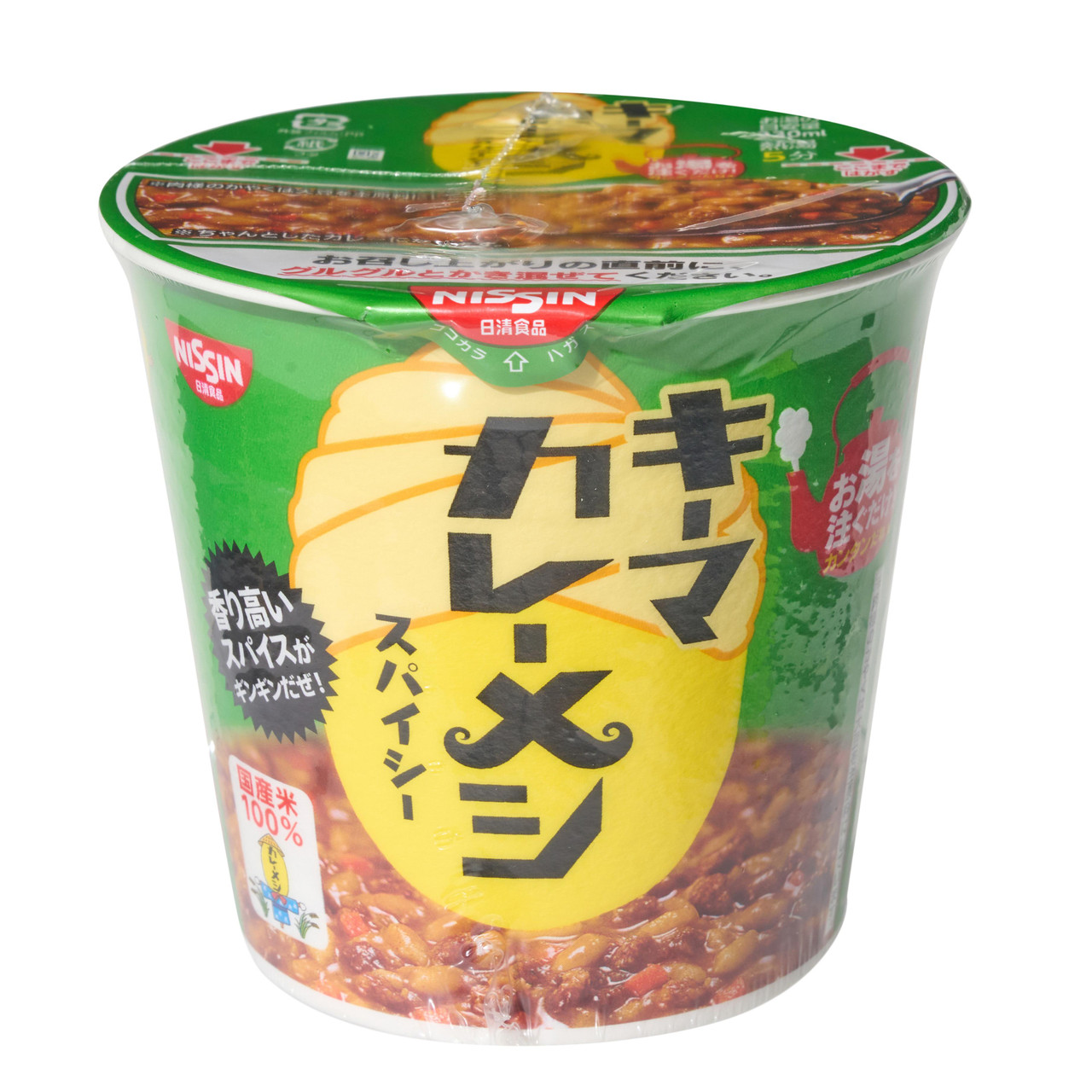 Nissin Karemeshi Spicy Instant Keema Curry Rice - 105 g - ジャパン