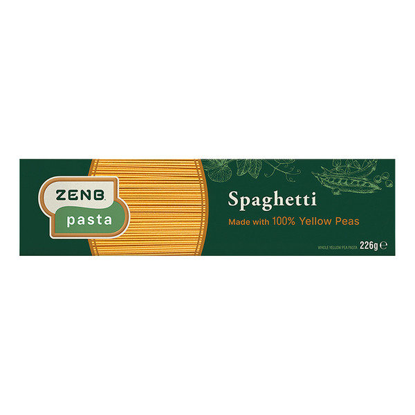 ZENB Pasta 100% Yellow Peas Spaghetti - 226 g - Japan Centre