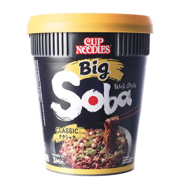 Nissin Big Soba Noodles with Classic Yakisoba Sauce - 113 g