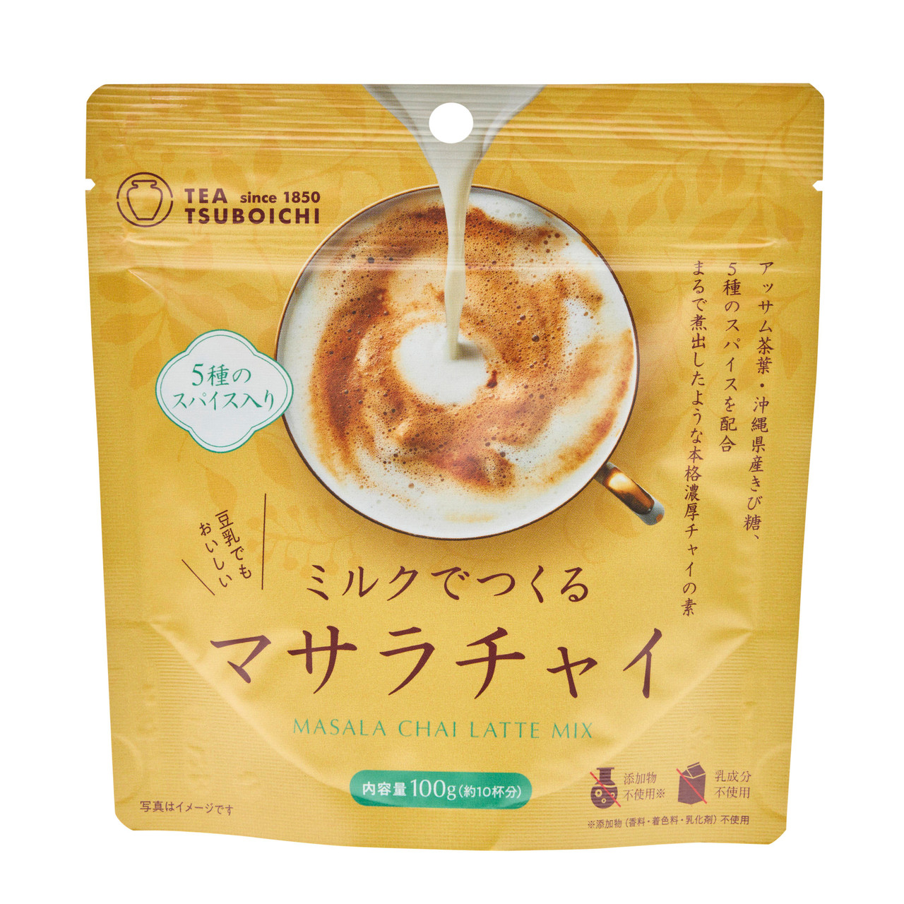 Tsuboichi Powdered Chai Latte Drink Mix - 100 g - ジャパン