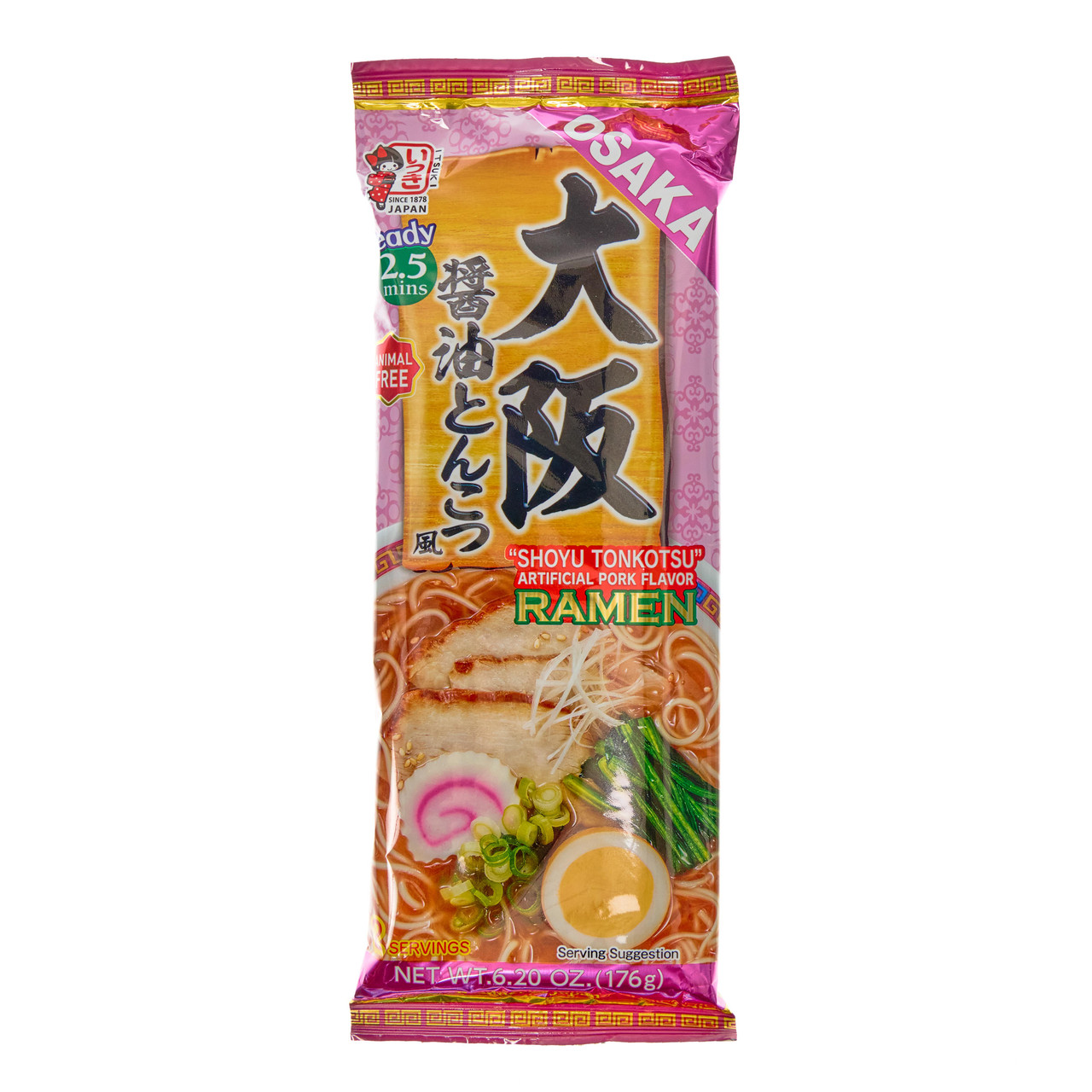 Itsuki Osaka Style Soy Sauce Tonkotsu Ramen - 176 g