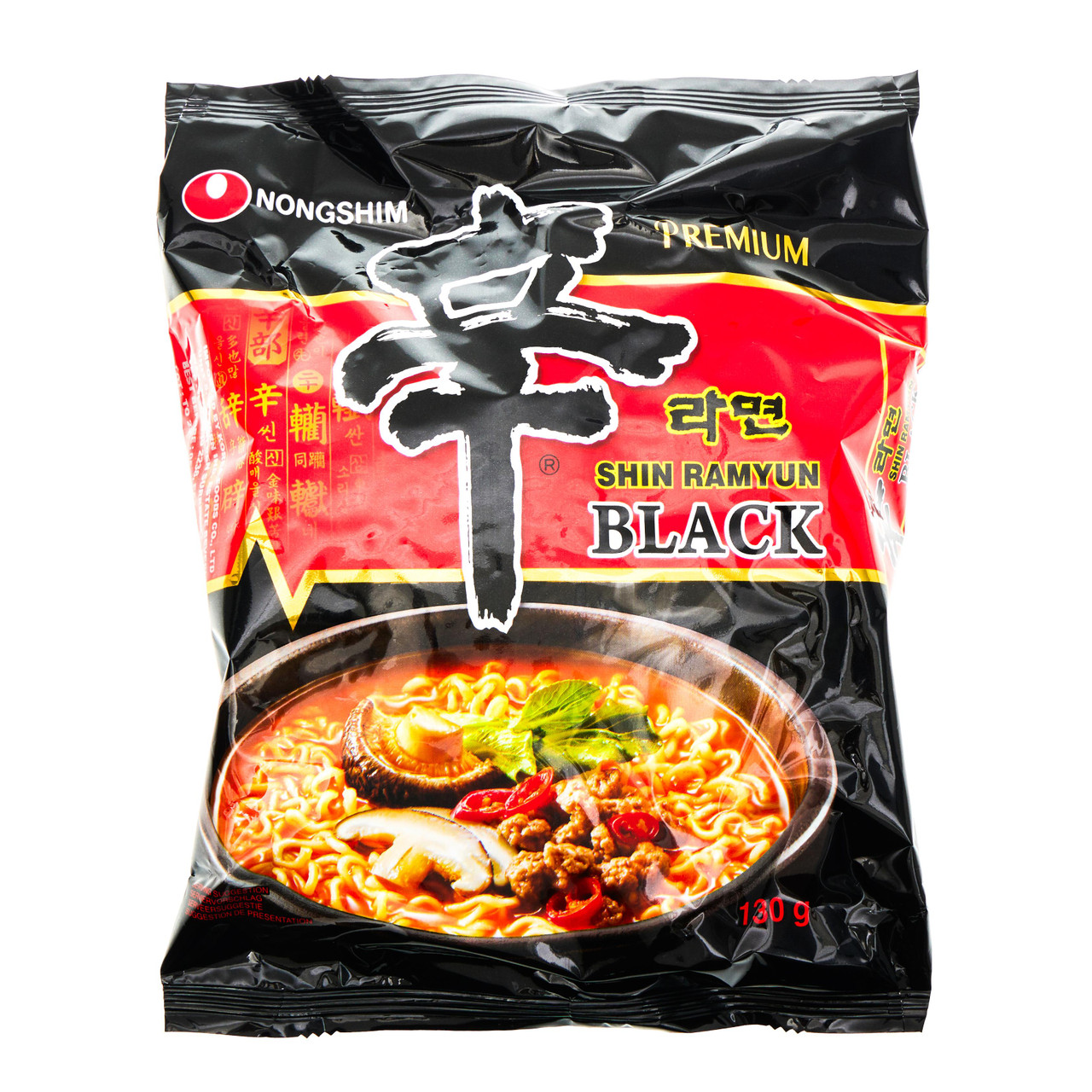 Nong Shim Shin Ramyun Black Instant Noodles - 130 g - ジャパンセンター