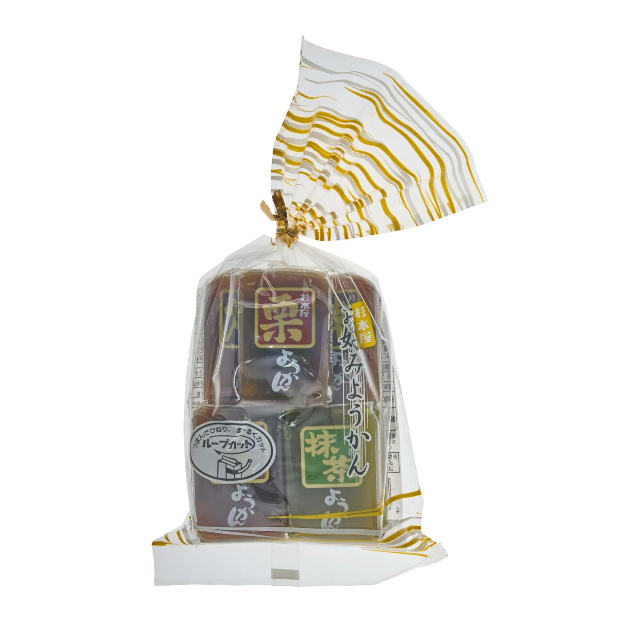 Sugimotoya Yokan Jelly Cake Variety Pack - 280 g, 7 pieces