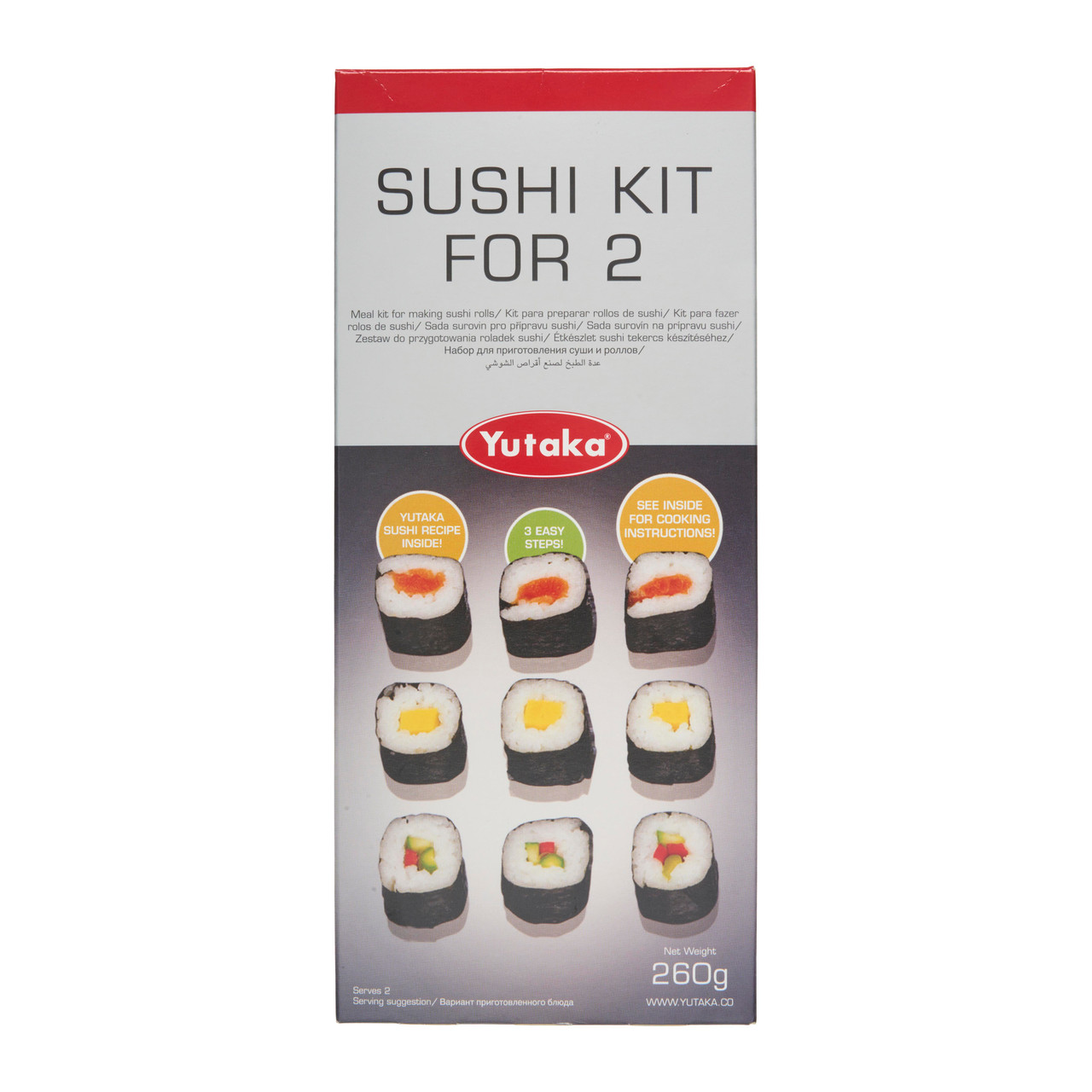 SushiQuik | Sushi Making Kit | Home DIY Perfect For Beginners, Kids, and  Families | Rolling Mat | Rice Paddle Training Frame | Roll Cutter |  Complete