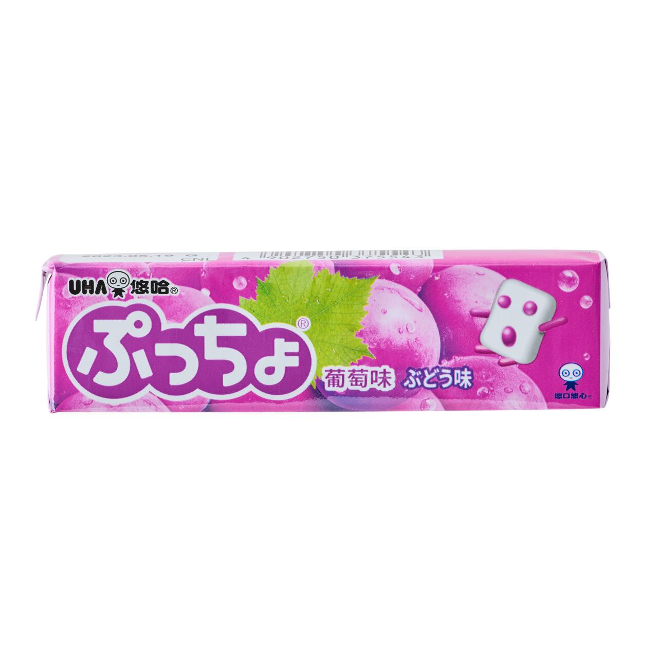 Mikakuto Puccho Grape Flavoured Chewy Candy - 48 g - ジャパンセンター