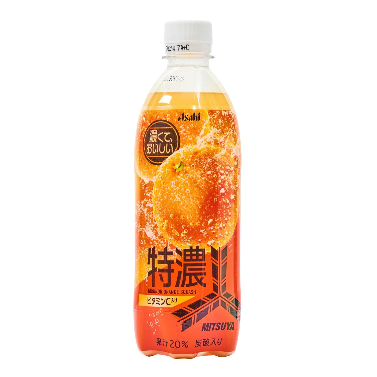 Asahi Mitsuya Cider Tokunou Orange Squash - 500 ml