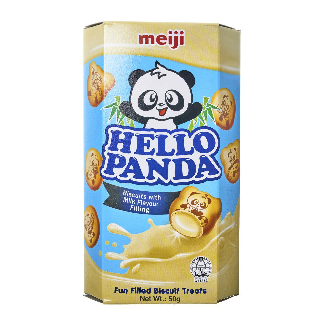 Meiji Hello Panda Milk Cream Biscuits (Singaporean) - 50 g