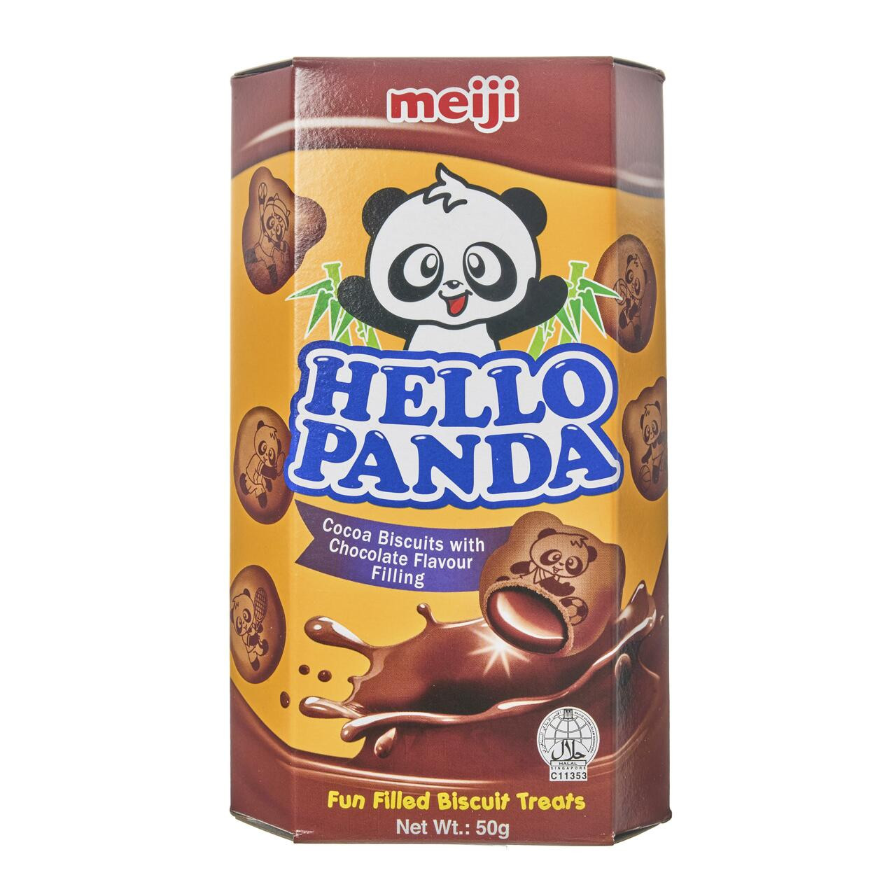 Meiji Hello Panda Double Chocolate Biscuits (Singaporean) - 50 g
