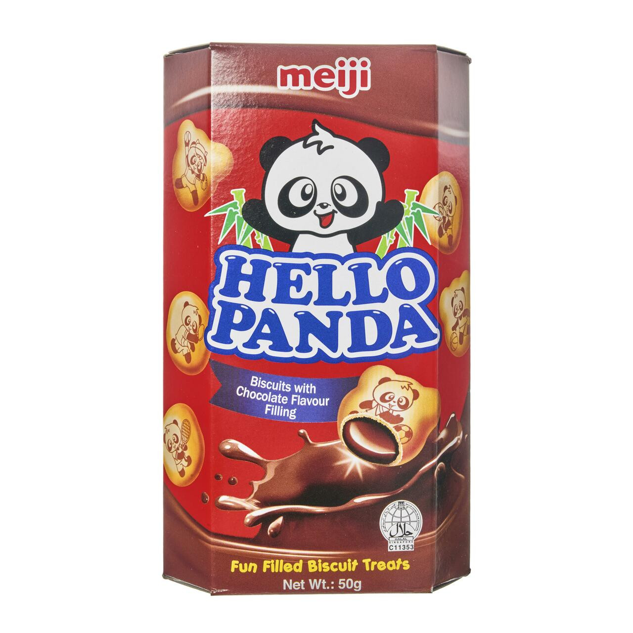 Meiji Hello Panda Chocolate Cream Biscuits (Singaporean) - 50 g