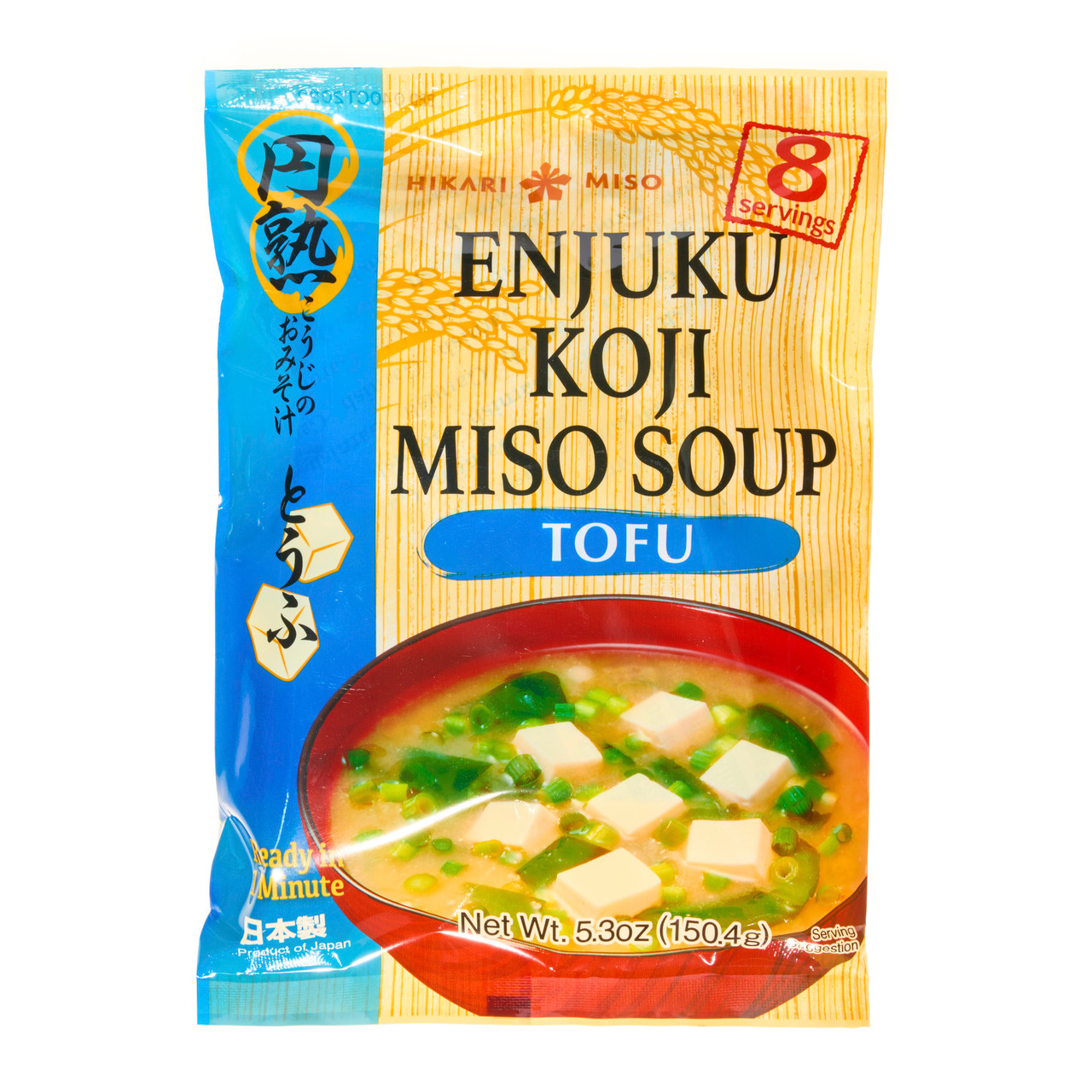 Hikari Enjuku Instant Miso Soup, Tofu - 150 g, 8 servings