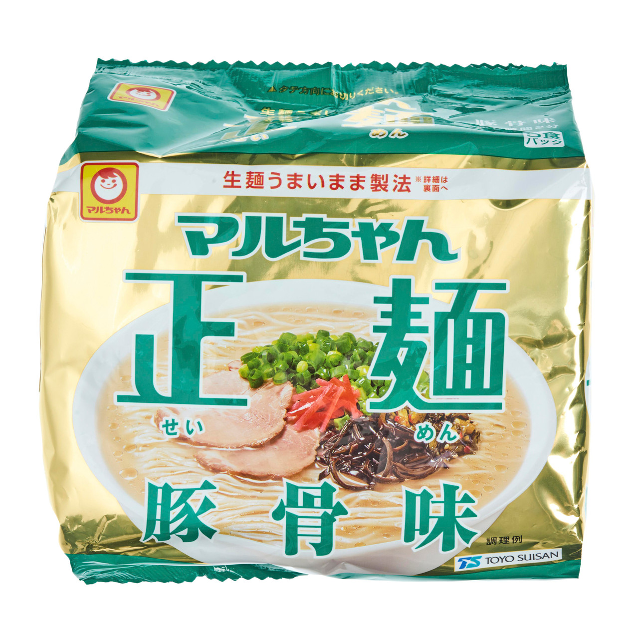 MARUCHAN Seimen Instant Ramen Noodles Tonkotsu Pork Taste 5 Servings - Made  in Japan 