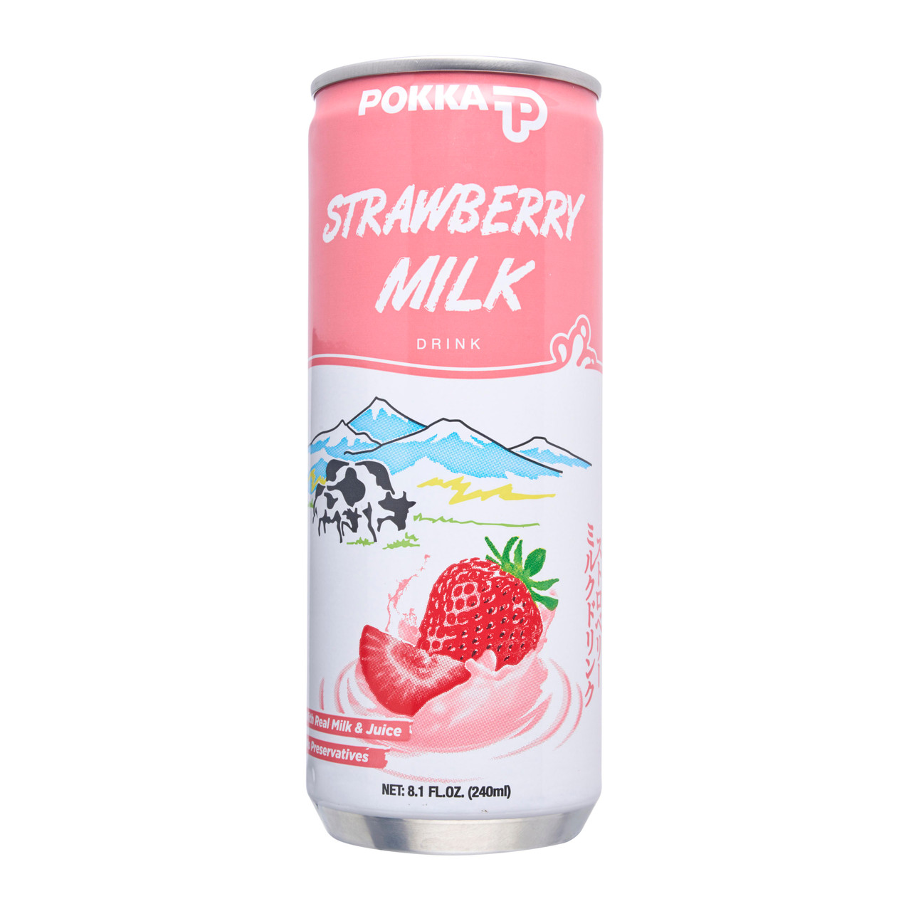 Pokka Strawberry Milk Drink - 240 ml - ジャパンセンター