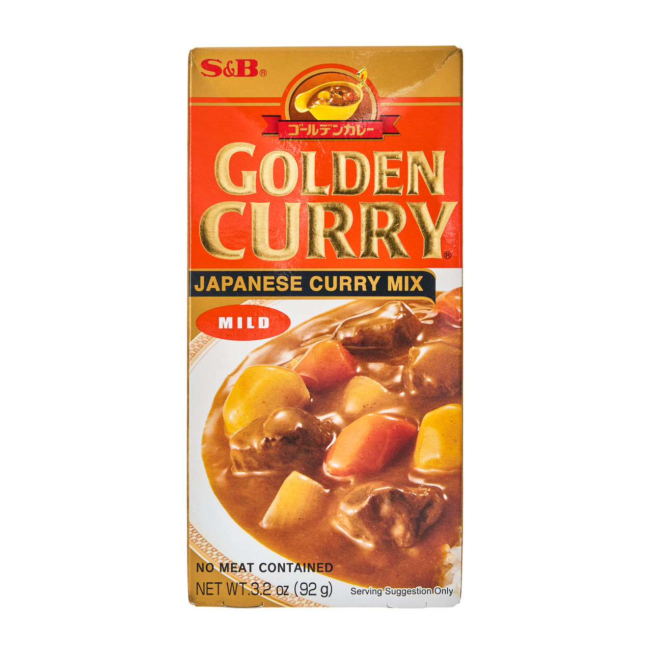 S&B Golden Curry Roux, Mild - 92 g, 5 servings - Japan Centre