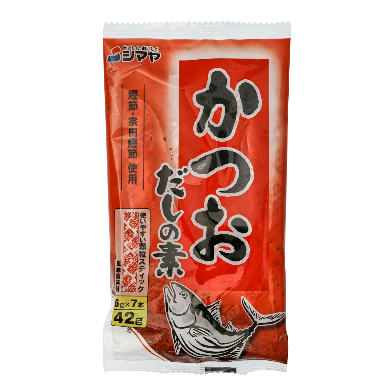 Dashi　Stock　42　Shimaya　Bonito　Sachets　g,　Powder　ジャパンセンター　Stick　sticks