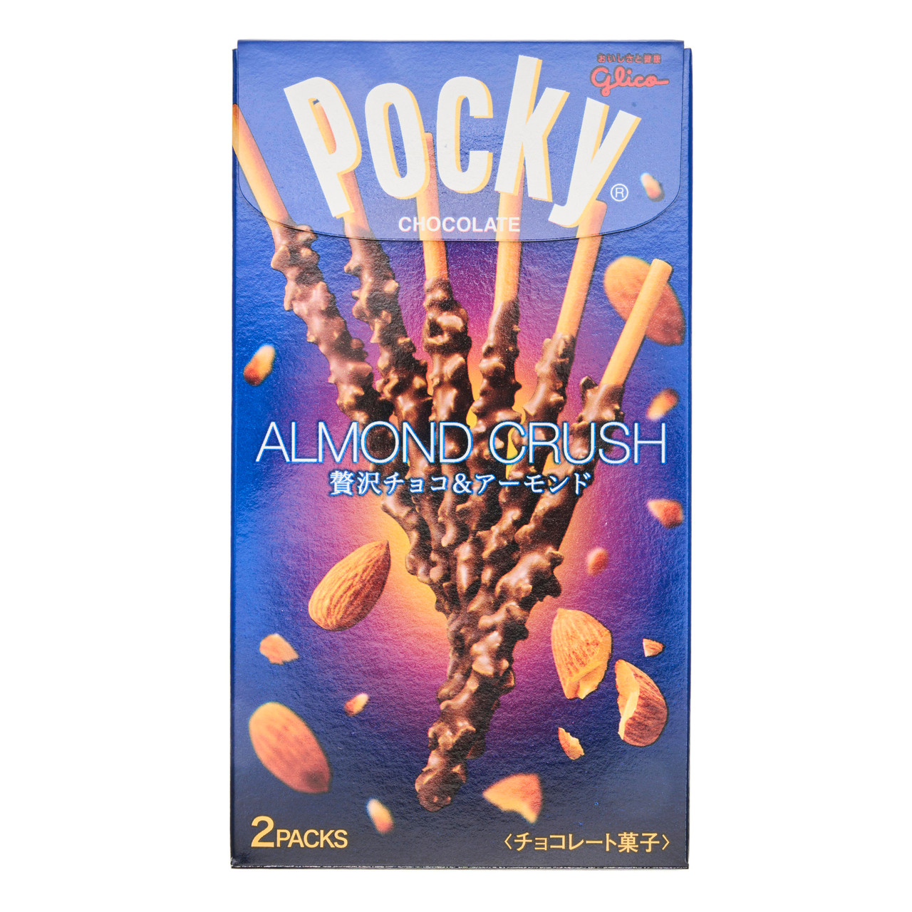 Glico Pocky Almond Crush - 46 g - ジャパンセンター