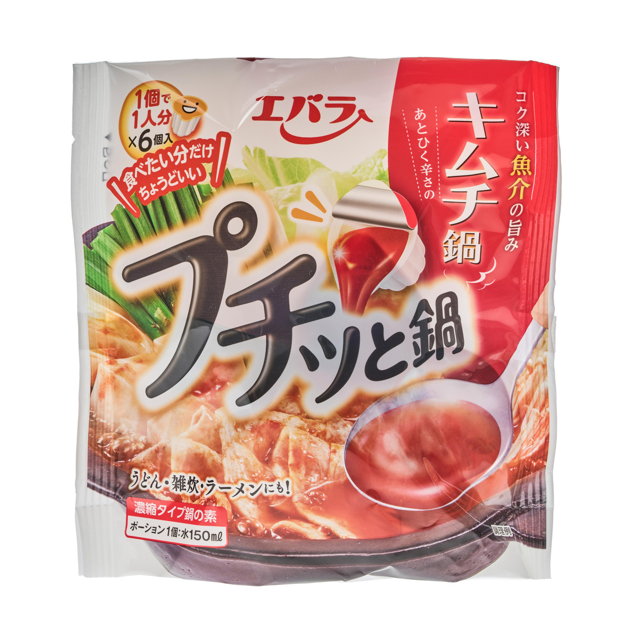 Ebara Kimchi Nabe Hotpot Soup Stock - 138 ml, 6 servings